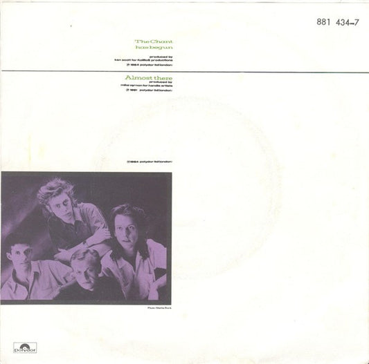 Level 42 : The Chant Has Begun (7", Single)