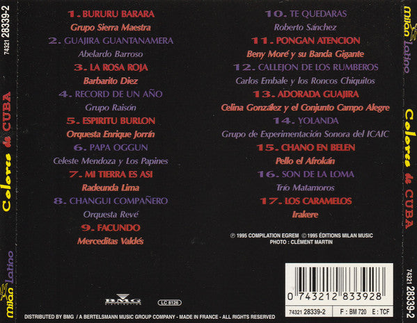 Various : Colores De Cuba (CD, Comp)