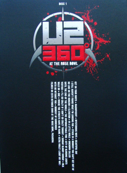 U2 : U2360° At The Rose Bowl (2xDVD-V, NTSC)