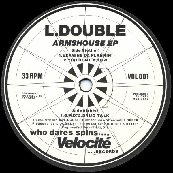 L Double : Armshouse EP (12", EP)
