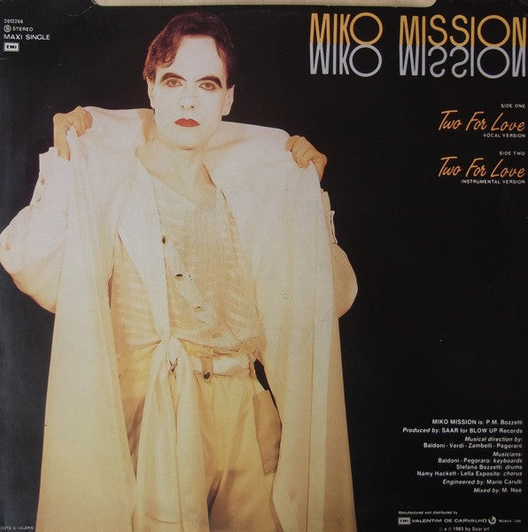 Miko Mission : Two For Love (12")