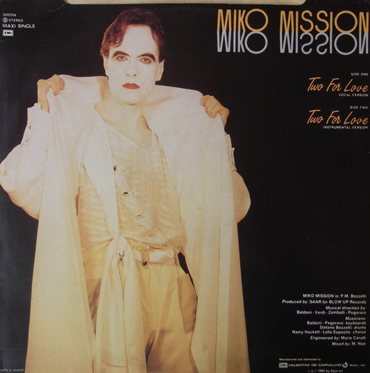 Miko Mission : Two For Love (12")