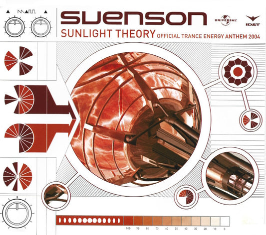 Svenson : Sunlight Theory (Official Trance Energy Anthem 2004) (CD, Single)