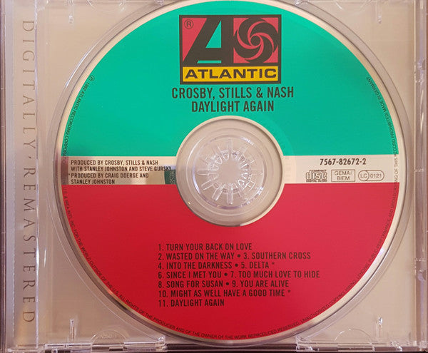Crosby, Stills & Nash : Daylight Again (CD, Album, RE, RM)