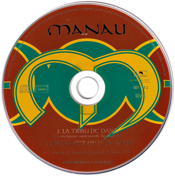 Manau : La Tribu De Dana (CD, Single, Car)