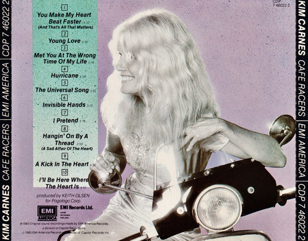 Kim Carnes : Café Racers (CD, Album)