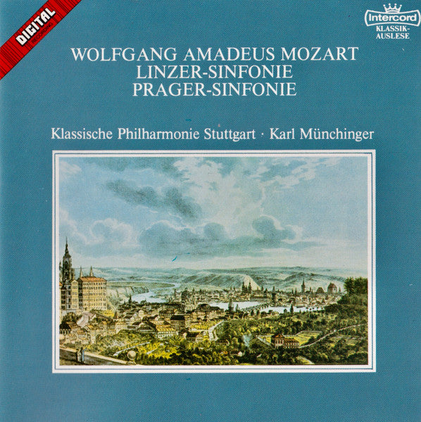 Wolfgang Amadeus Mozart, Karl Münchinger, Klassische Philharmonie Stuttgart : Linzer-Sinfonie  Prager-Sinfonie  (CD, RE)