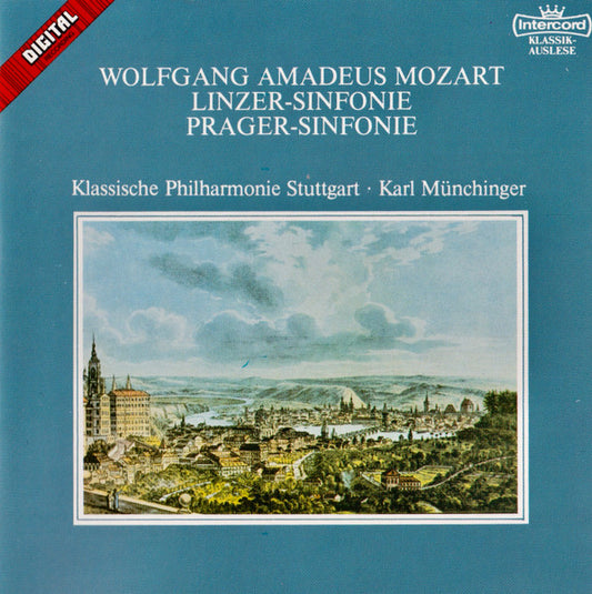 Wolfgang Amadeus Mozart, Karl Münchinger, Klassische Philharmonie Stuttgart : Linzer-Sinfonie  Prager-Sinfonie  (CD, RE)