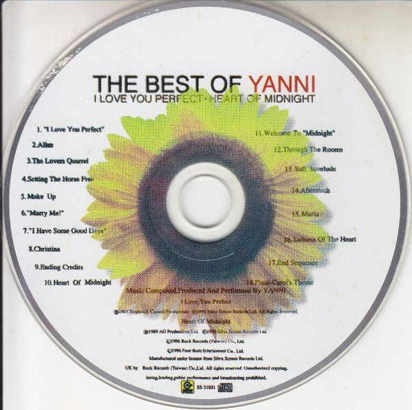 Yanni (2) : The Best Of Yanni (CD, Comp)