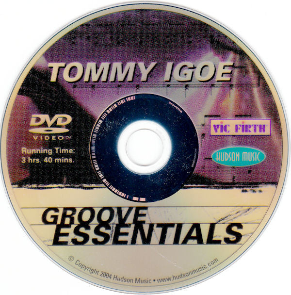 Tommy Igoe : Groove Essentials (DVD-V, Multichannel, Dol)