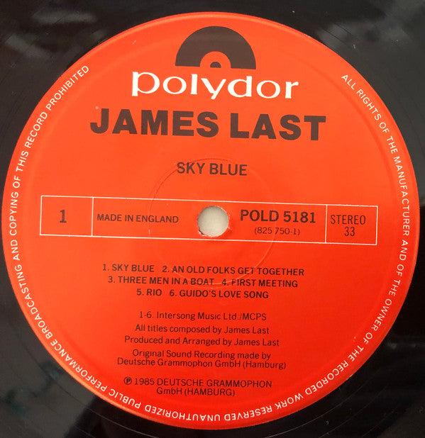 James Last : Sky Blue (LP)