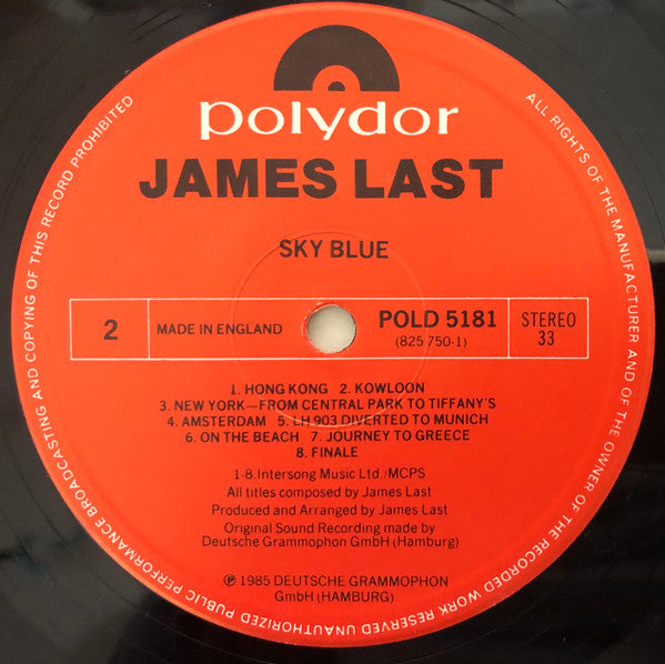 James Last : Sky Blue (LP)