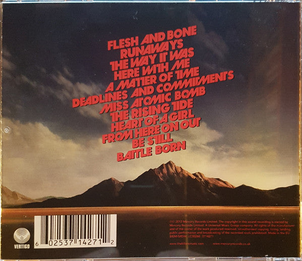 The Killers : Battle Born (CD, Album)