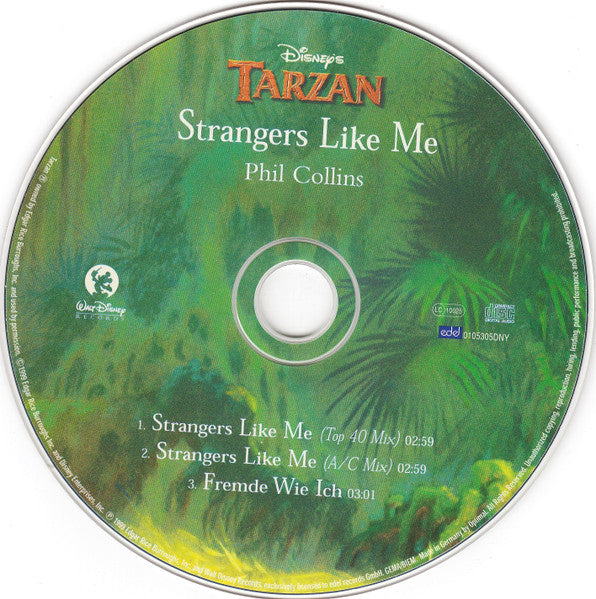 Phil Collins : Strangers Like Me (CD, Single)