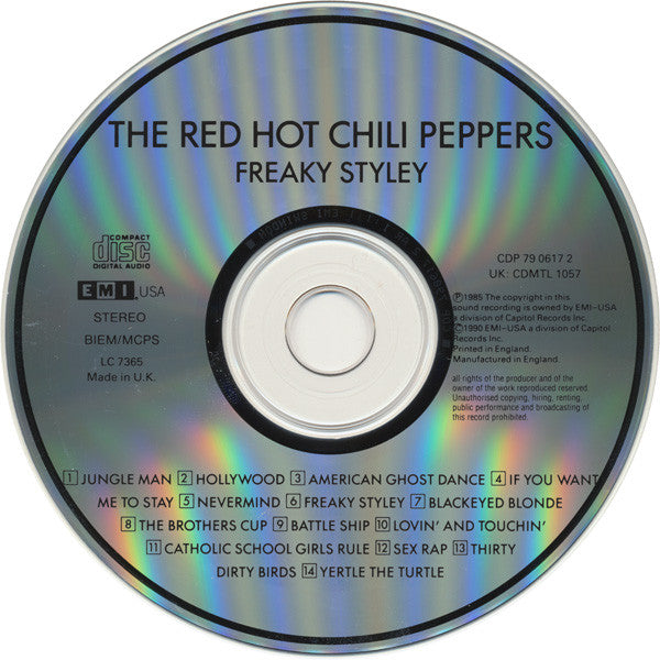 Red Hot Chili Peppers : Freaky Styley (CD, Album, RE, EMI)