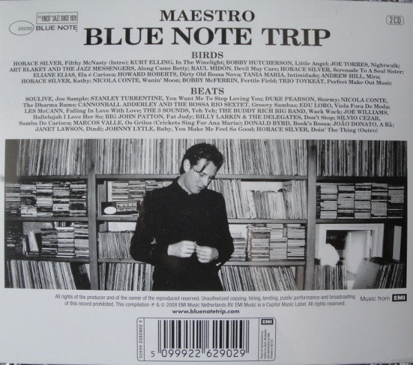 DJ Maestro : Blue Note Trip - Birds / Beats (2xCD, Comp, Mixed, RP)