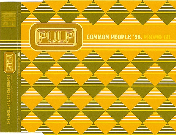 Pulp : Common People '96 (CD, Single, Promo)