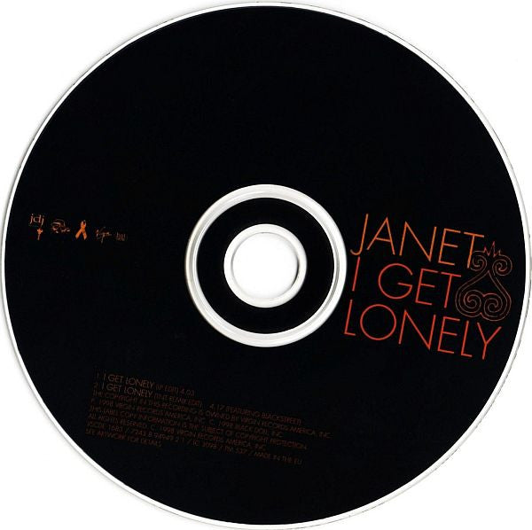 Janet Jackson : I Get Lonely (CD, Single)