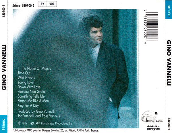 Gino Vannelli : Big Dreamers Never Sleep (CD, Album)