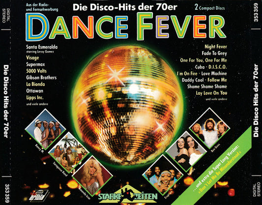 Various : Dance Fever - Die Disco-Hits Der 70er (2xCD, Comp)
