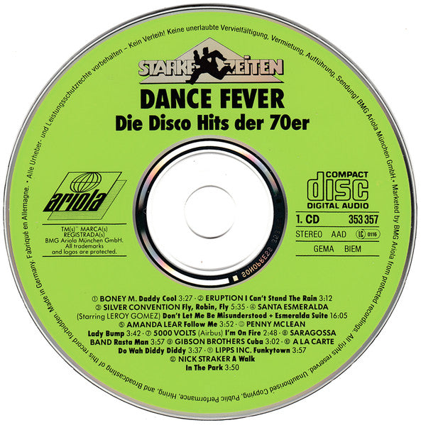 Various : Dance Fever - Die Disco-Hits Der 70er (2xCD, Comp)