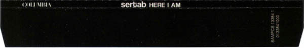 Sertab Erener : Here I Am (CD, Single, Promo)