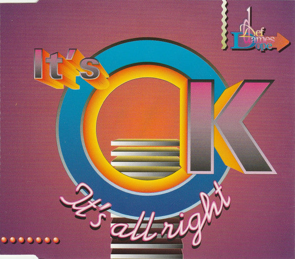 Def Dames Dope : It's Ok, It's All Right (CD, Maxi)