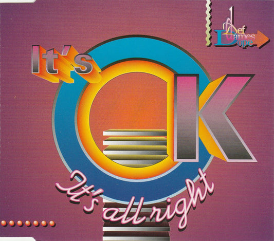 Def Dames Dope : It's Ok, It's All Right (CD, Maxi)