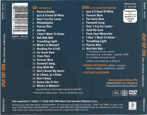Vaya Con Dios : The Ultimate Collection (CD, Comp + DVD-V, PAL, Reg)
