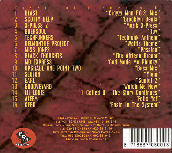 Various : Essential Elements 5 (CD, Mixed)