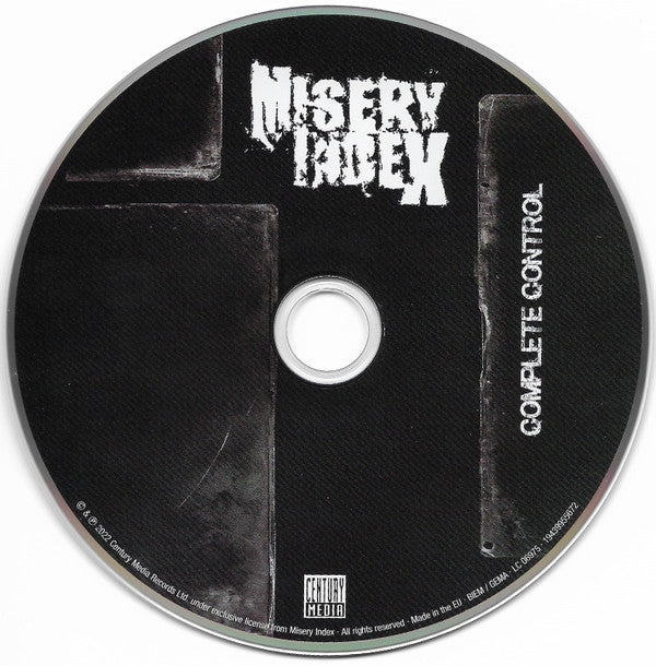 Misery Index : Complete Control (CD, Album)