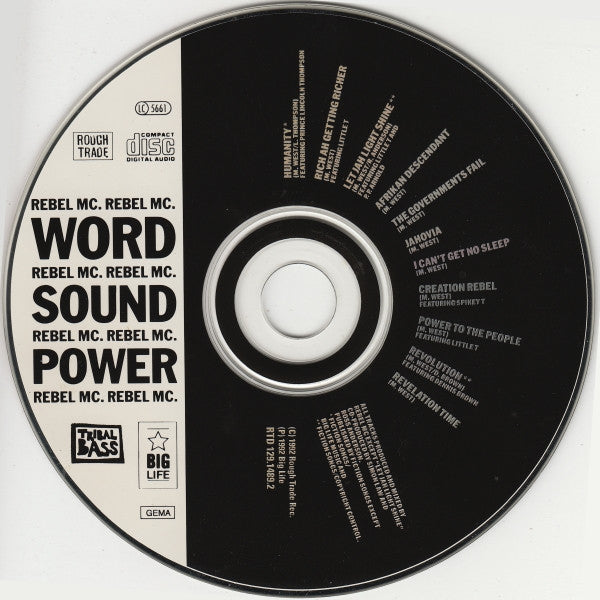 Rebel MC : Word, Sound And Power (CD, Album)