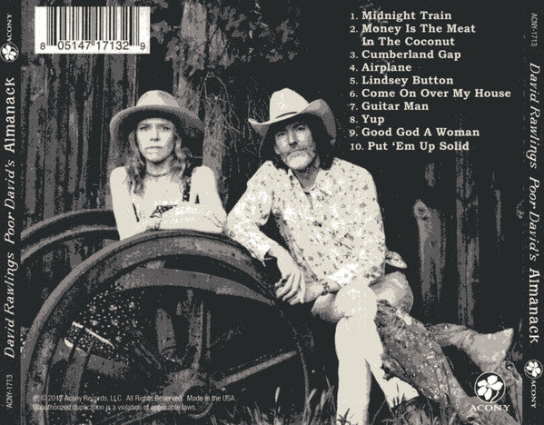David Rawlings : Poor David's Almanack (CD, Album)