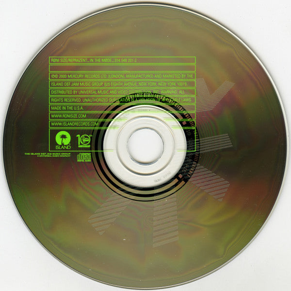 Roni Size / Reprazent : In The Møde (CD, Album)