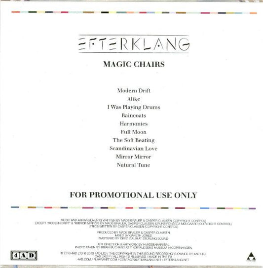 Efterklang : Magic Chairs (CDr, Album, Promo)