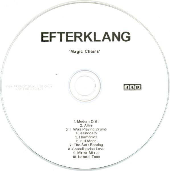 Efterklang : Magic Chairs (CDr, Album, Promo)