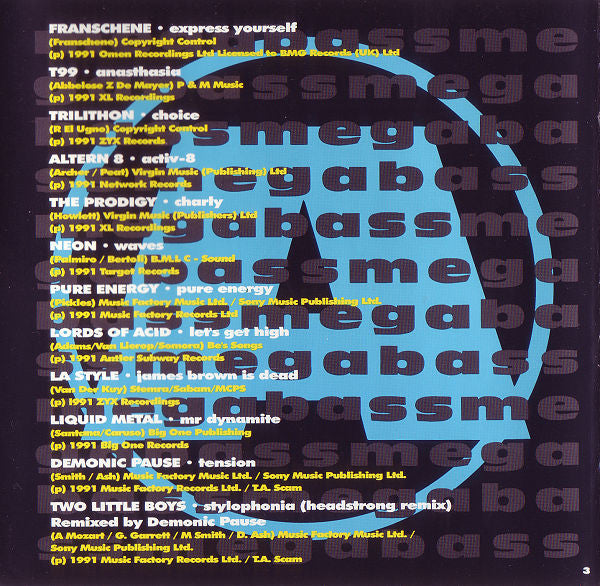 Megabass vs. Two Little Boys : Hit The Decks - Techno Megamix - The Battle Of The DJ's (CD, Mixed)