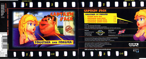 Captain Jack : Together And Forever! (CD, Maxi)