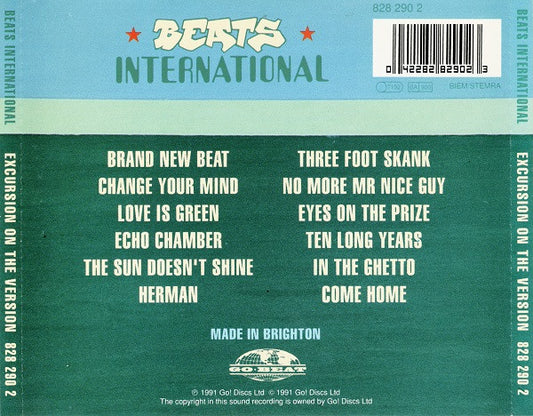 Beats International : Excursion On The Version (CD, Album, MP)
