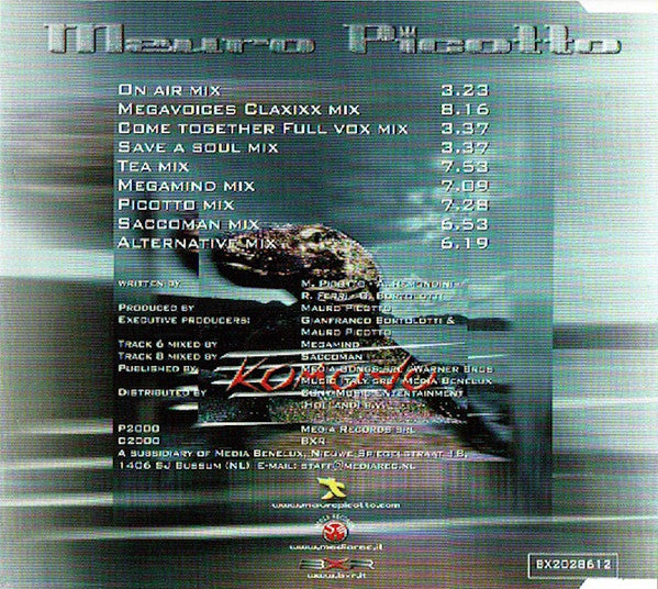 Mauro Picotto : Komodo (CD, Maxi)