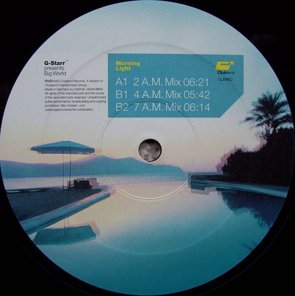 G-Starr Presents Big World : Morning Light (12")