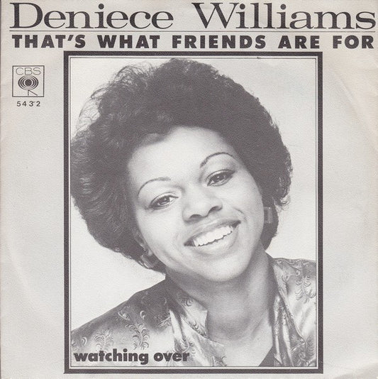 Deniece Williams : That's What Friends Are For (7", Single)