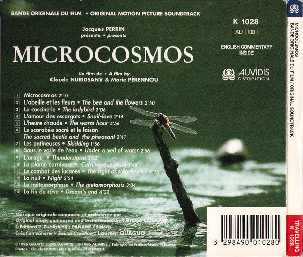 Bruno Coulais : Microcosmos (Bande Originale Du Film = Original Motion Picture Soundtrack) (CD, Album, Dig)