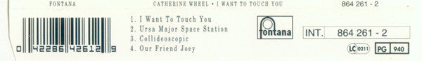 Catherine Wheel : I Want To Touch You (CD, Single)