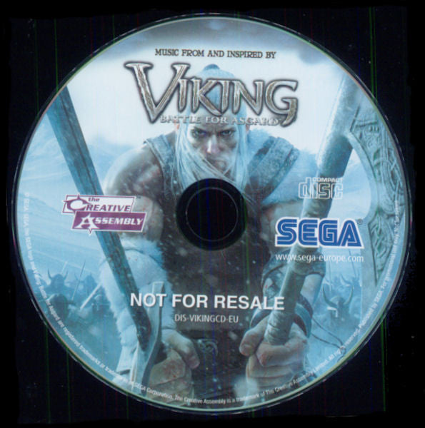 Richard Beddow & Walter Mair & Simon Ravn : Music From And Inspired By Viking Battle For Asgard (CD, Promo)