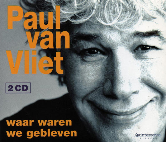 Paul Van Vliet (2) : Waar Waren We Gebleven (2xCD, Album)