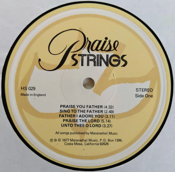 Praise Strings : Praise Strings (LP, Album)