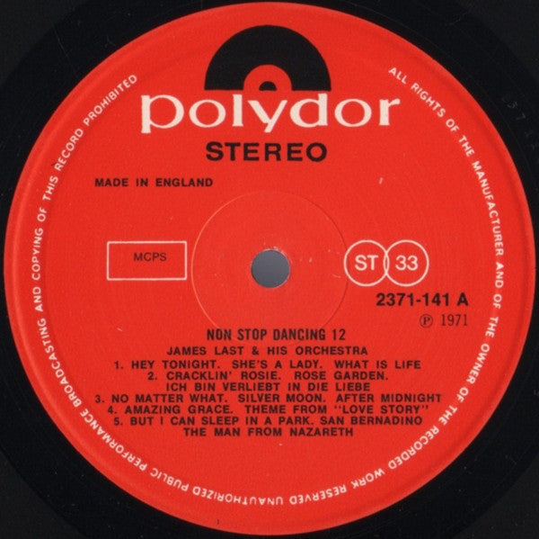 James Last : Non Stop Dancing 12 (LP)