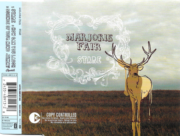 Marjorie Fair : Stare (CD, Single, Copy Prot.)