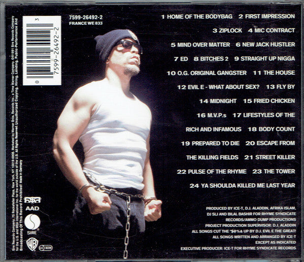 Ice-T : O.G. Original Gangster (CD, Album)